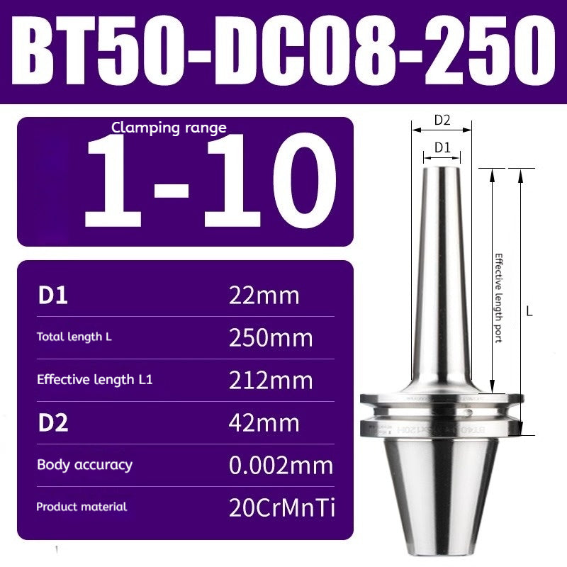 10045 BT30/BT40/BT50-DC high precision back-pull tool holder Shandong Denso Pricision Tools Co.,Ltd.